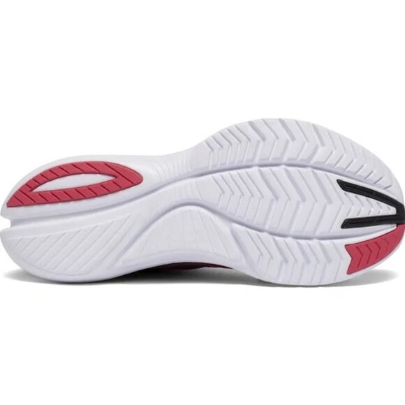 SAUCONY Kinvara 12 Women's Size 11 Running Shoes Cherry/Silver/Black S10619-55 - Picture 2 of 6